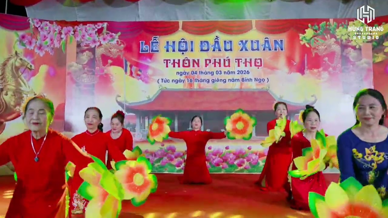 🎼🎼Múa Chèo 🌸Hội Người Cao Tuổi  [Thôn Phú Thọ]