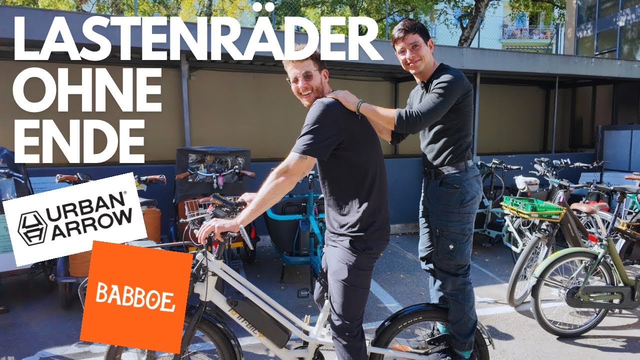 Babboe, Urban Arrow, Cube - Lastenrad Vielfalt