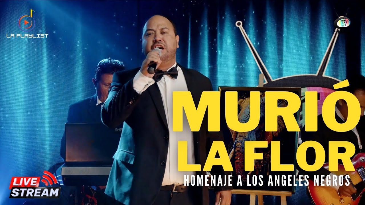 MURIO LA FLOR Homenaje a LOS ANGELES NEGROS  #angelesnegros #laplaylist #homenaje #romanticsong