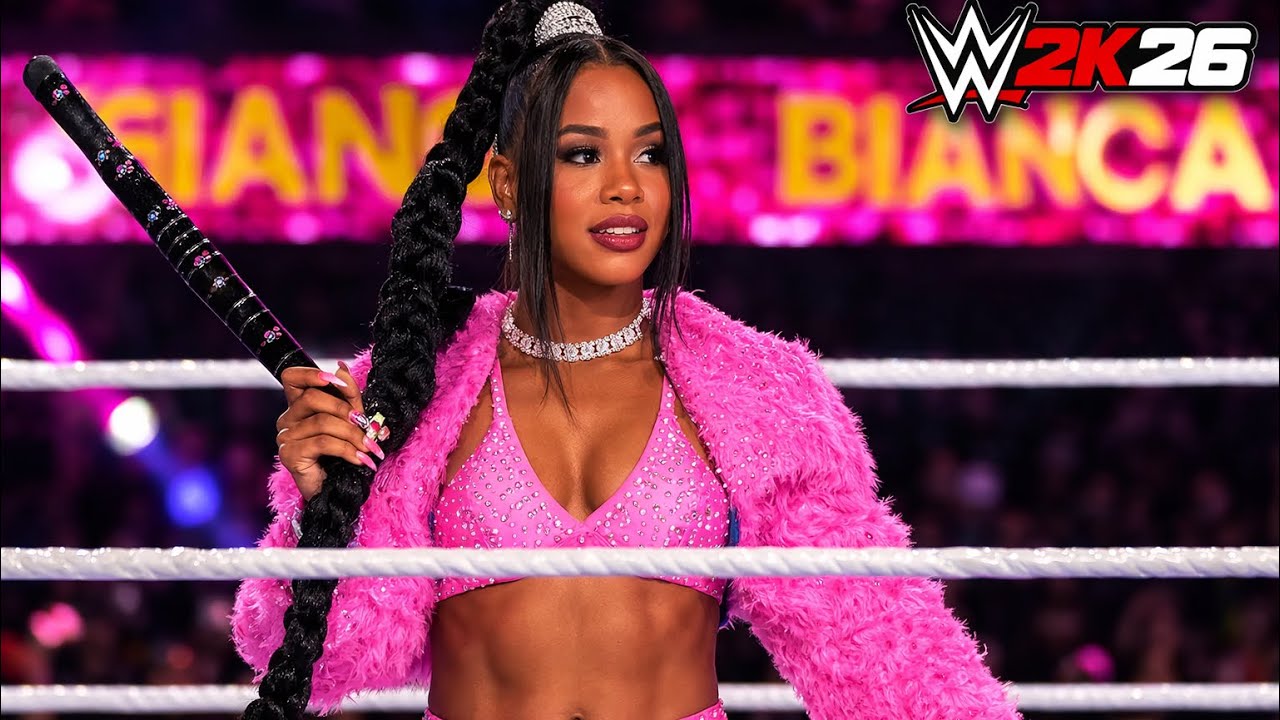WWE 2K26 Bianca Belair vs Montez Ford 