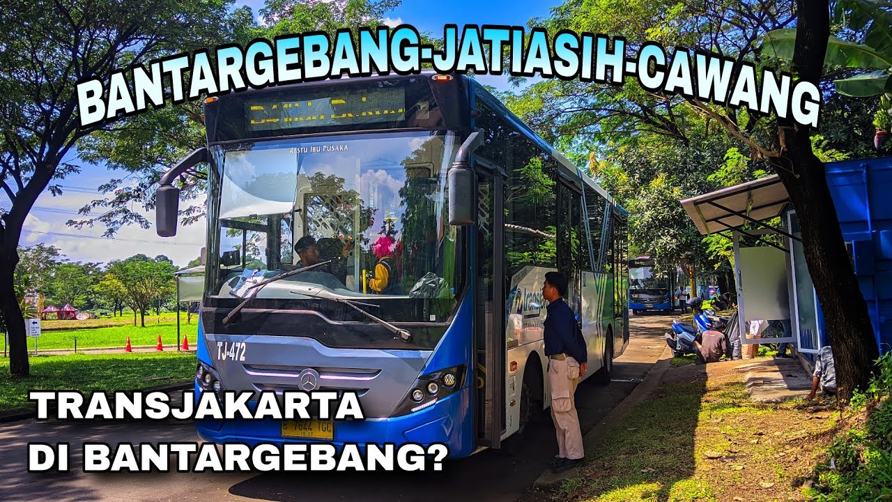 AKHIRNYA TRANSJAKARTA ADA DI BANTARGEBANG BEKASI | Rute Baru Transjabodetabek B41 Vida Bekasi-Cawang