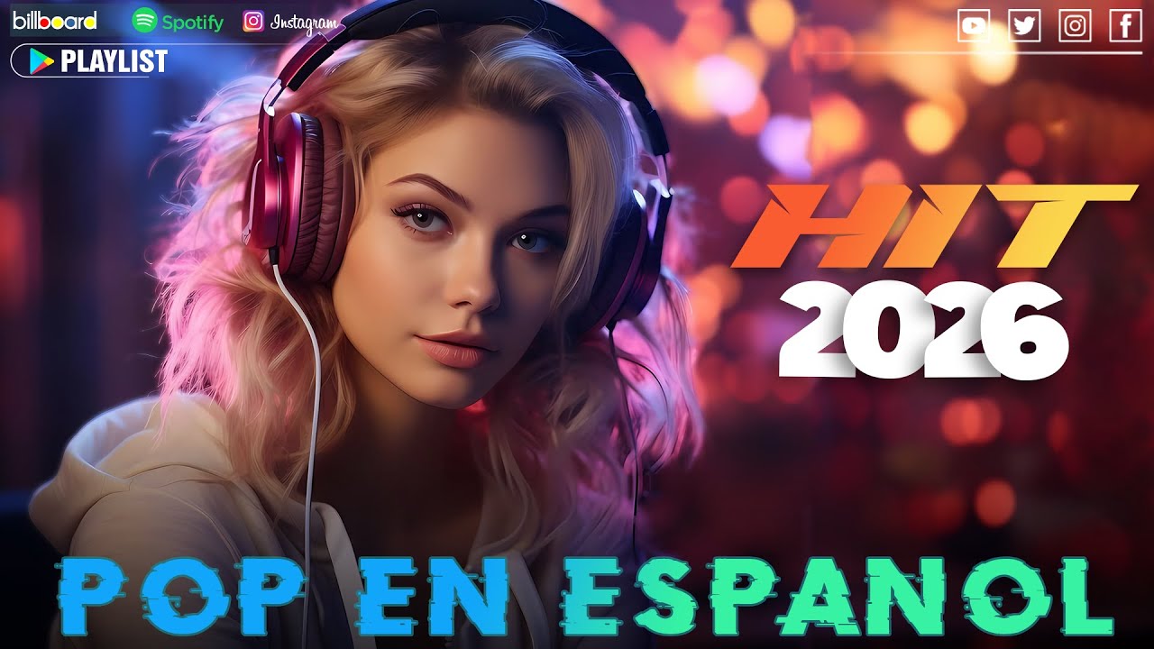 Novedades Pop Español 2026 ️🎉 Latin Pop Hits Modernos ☀️ Éxitos Del Año