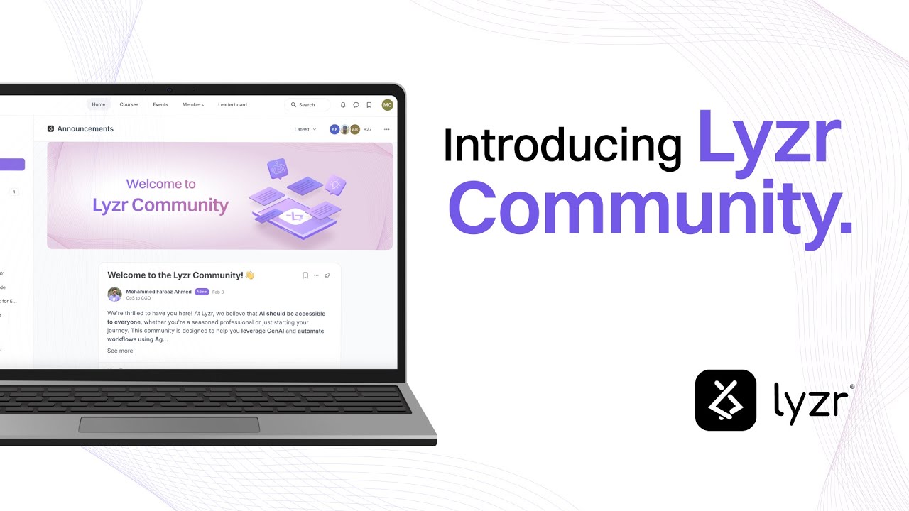 Lyzr Academy: Master AI Agents with Courses & Thriving Community