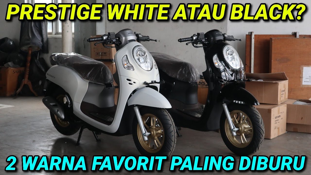 NEW SCOOPY PRESTIGE 2021 / WHITE ATAU BLACK?