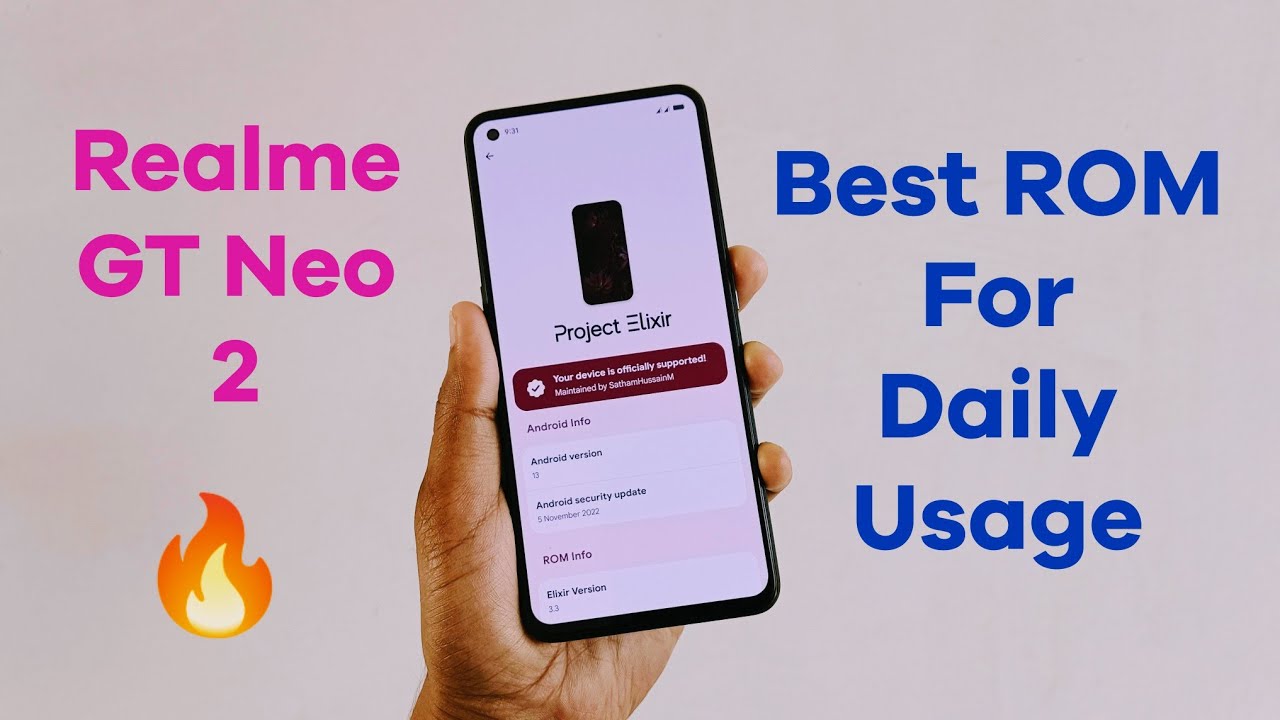 Project Elixir 3.3 Full review | Project Elixir ROM for realme GT  Neo 2 | Best ROM for gt neo 2