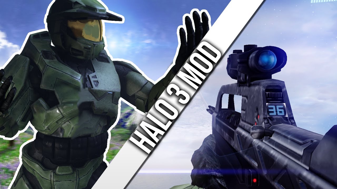 ¡ÉPICO! MOD DE HALO 3 EN HALO CE!!