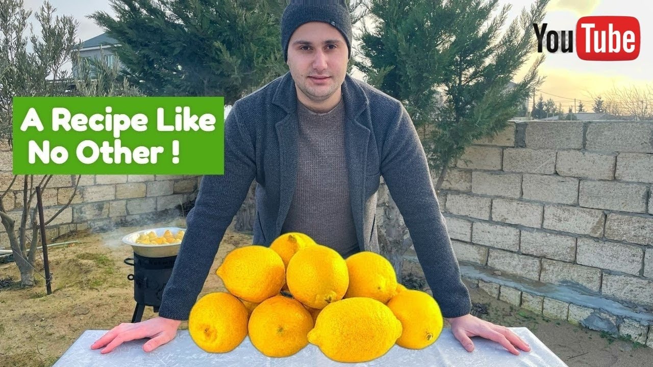 I Made Stuffed Candied Lemons: A Recipe Like NO OTHER !