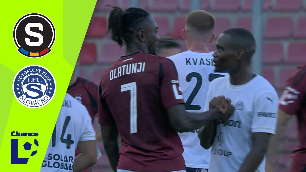 Chance Liga Highlights: AC Sparta Praha vs. 1.FC Slov&aacute;cko 2:2 (6. kolo)