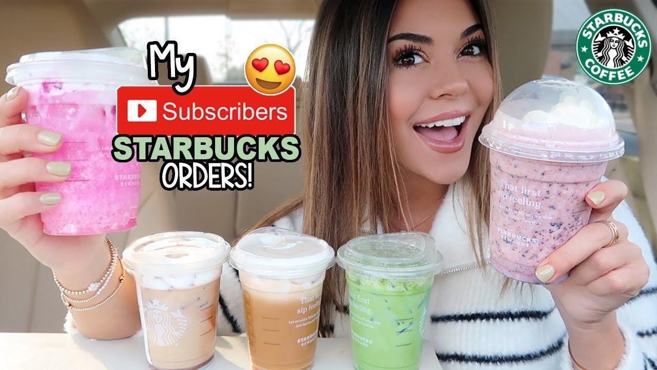 Пробую напитки Starbucks для моих подписчиков! | Стеф Паппас