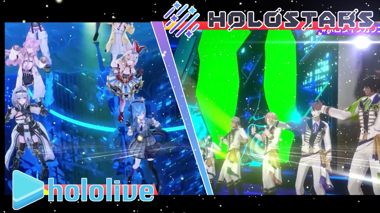 ホロプロ並べてみた 3Dライブ編 Part3【ホロライブ/ホロスターズ切り抜き】