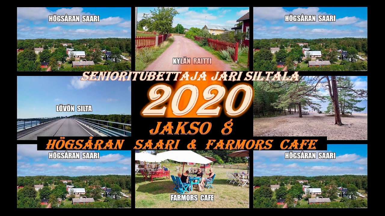 #Caravan & Matkakohteita Suomi Jakso 8 Högsåran Saari - Farmors Cafe