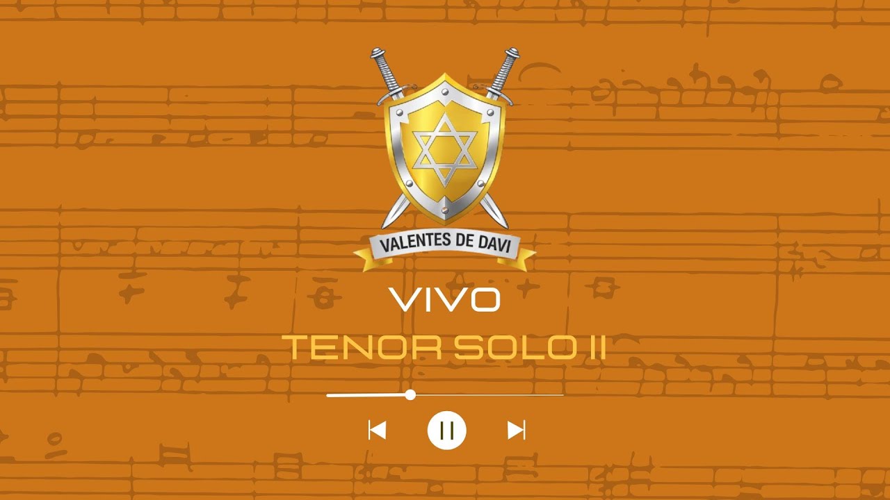 Cancao e Louvor - Vivo - Tenor solo II