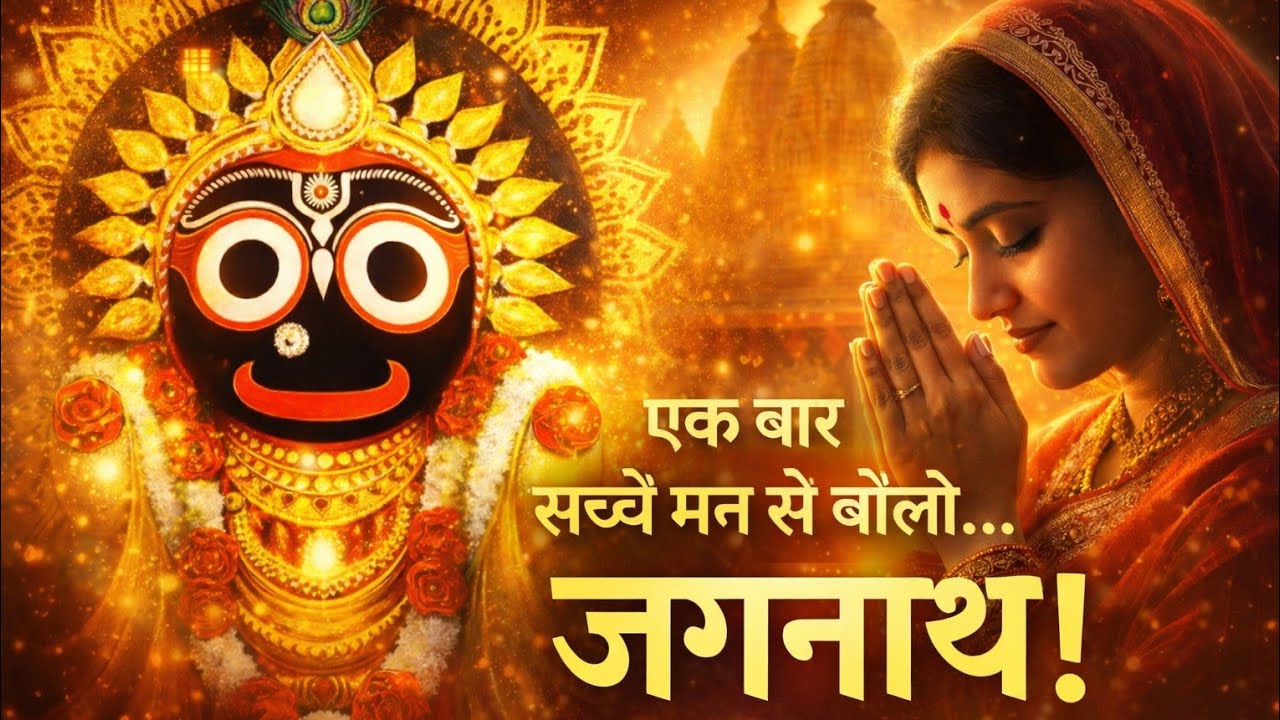 🍀जगन्नाथ स्वामी नयन पथ गामी | यह भजन सुनते ही चमत्कार होगा 🙏Jagannath bhajan #jagannath puri