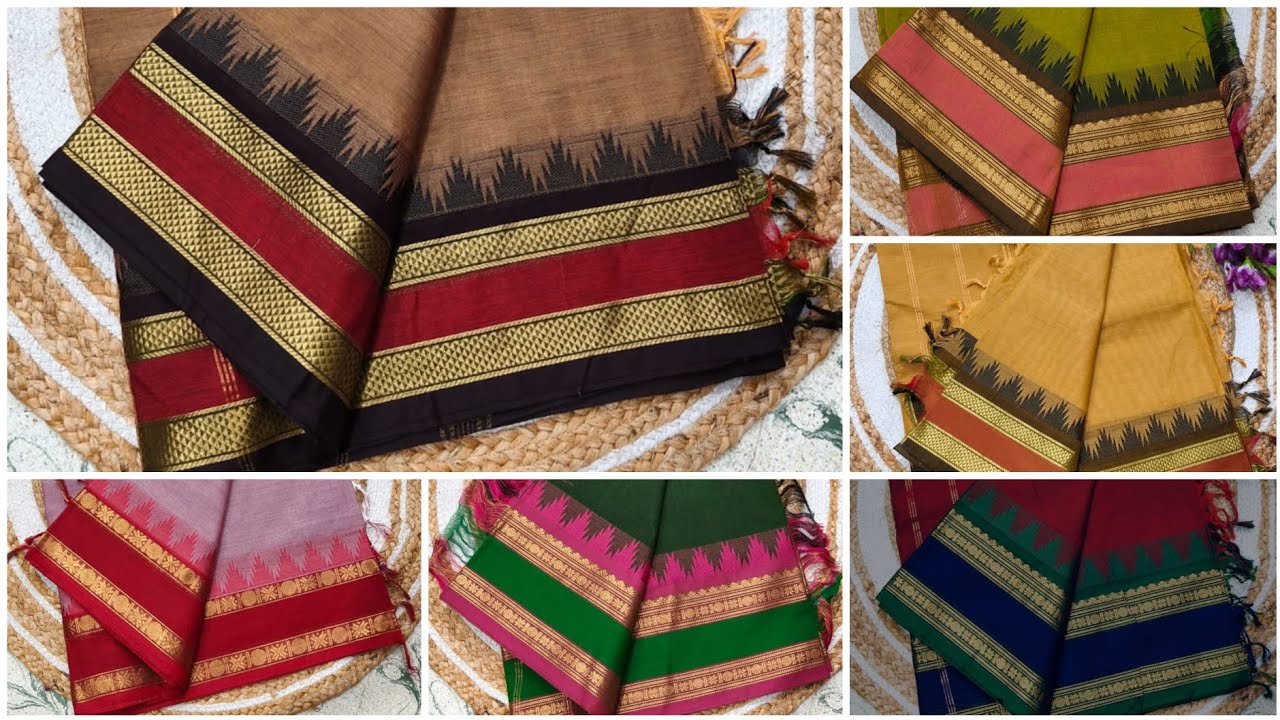 Kanchi Cotton Sarees Collections 