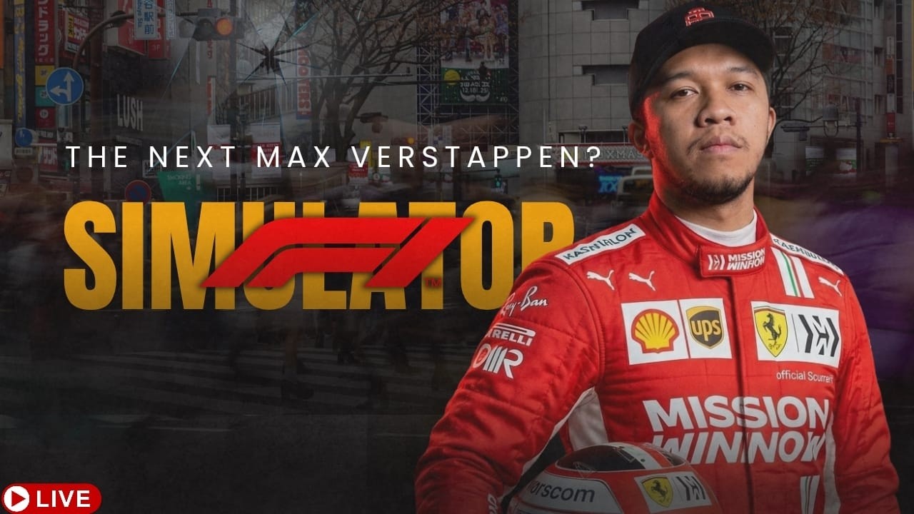 NGABUBURIT F1 - COBA SIMULATOR KAYA VERSTAPPEN