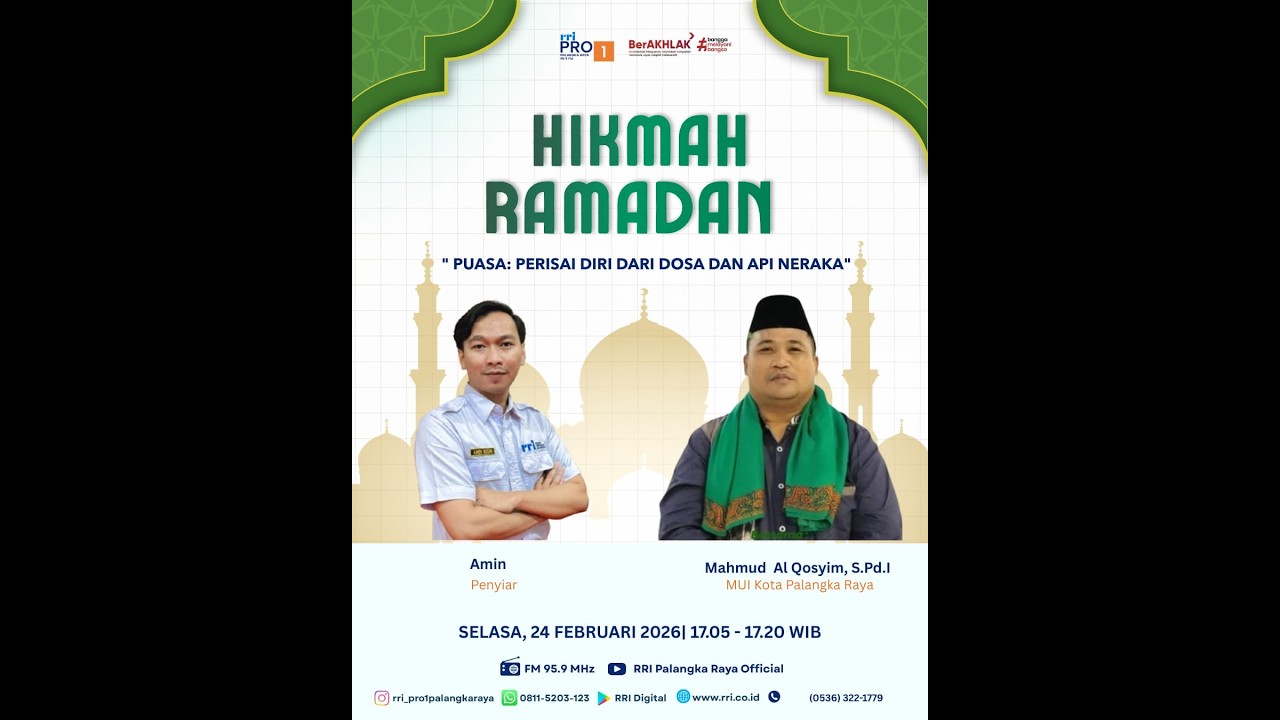 HIKMAH RAMADHAN  EDISI SELASA 24 FEBRUARI 2026