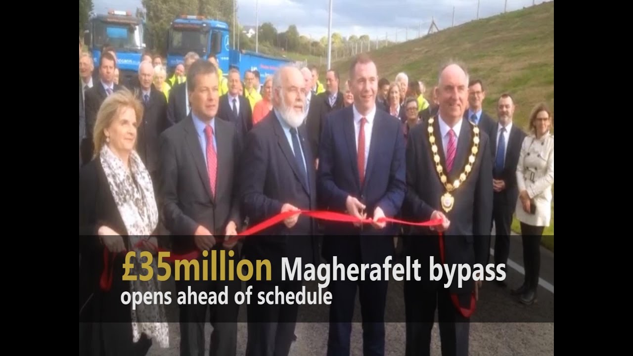 &pound;35million Magherafelt bypass opens