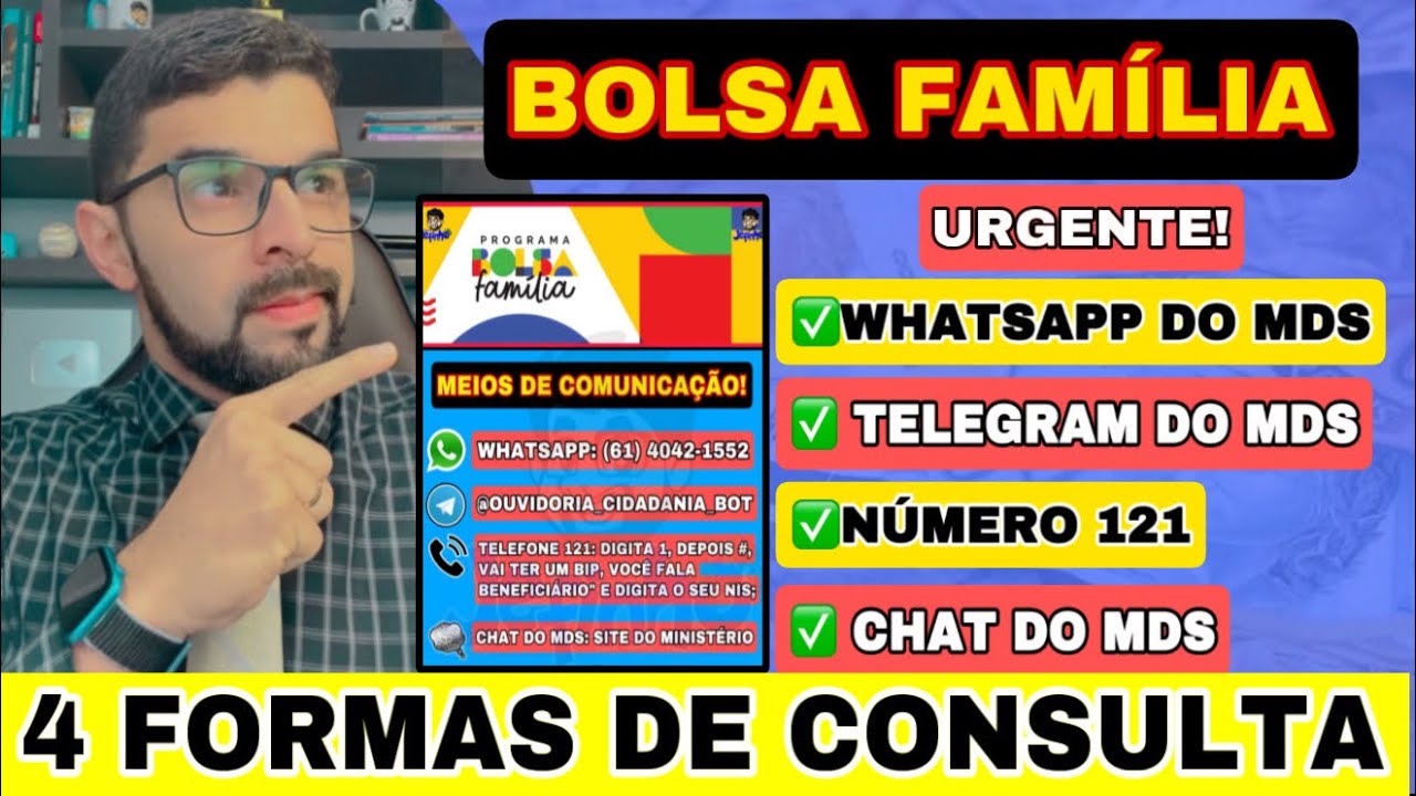 COMO CONSULTAR SE VOC&Ecirc; VAI RECEBER O BOLSA FAM&Iacute;LIA TODOS OS MESES? VEJA 4 FORMAS DE CONSULTAR!