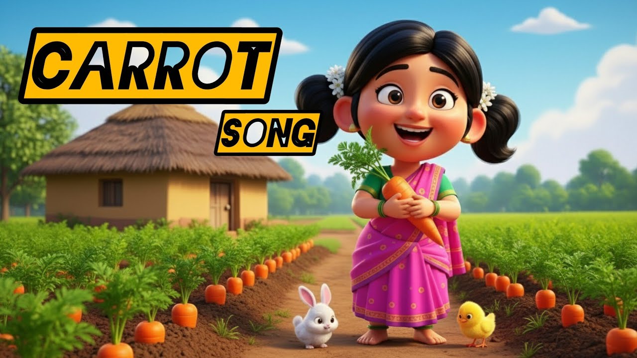 க்ரஞ்ச் க்ரஞ்ச் கேரட் பாடல் 🥕 | Crunchy Carrot Song 🥕 | Tamil Kids Rhymes @MexiTv-All 
