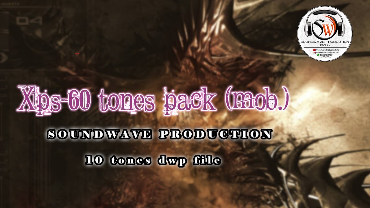 Fl studio Mobile tones pack 2022 ||  XPS-60 Tones Pack by Soundwave production