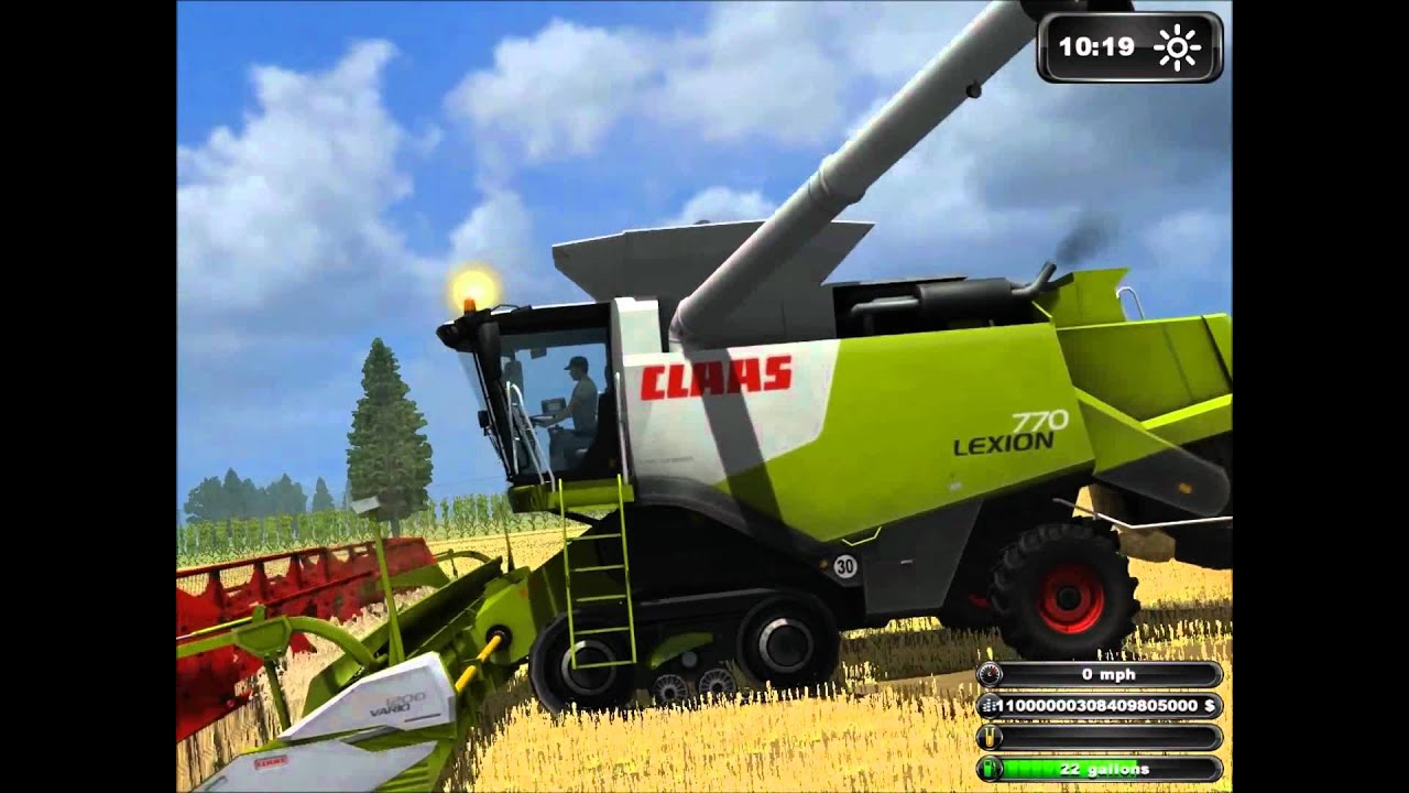 Claas Lexion 770 TT SFM Modding Real Combine In Farming Simulator 2011
