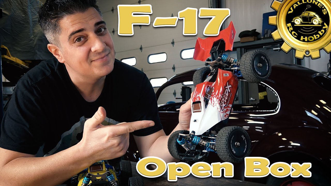 XLF F-17 BRUSHLESS 1/14th Buggy BASHER - Open Box Overview Comparison WLYOYS 144001 - Remotoy.com