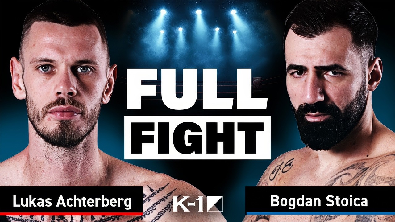 Lukas Achterberg vs Bogdan Stoica | FULL FIGHT | K-1 WORLD GP 2026 90kg