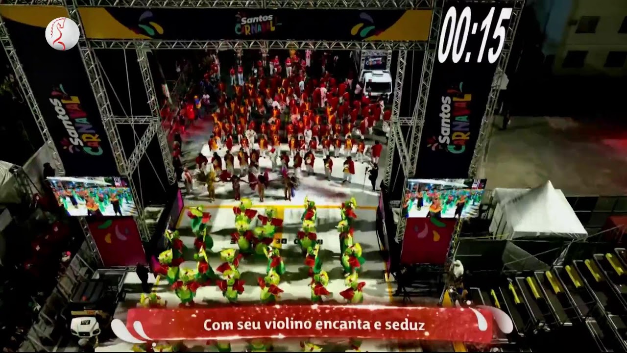 Compacto 1º dia das Escolas de Samba de Santos - 14/02/2026