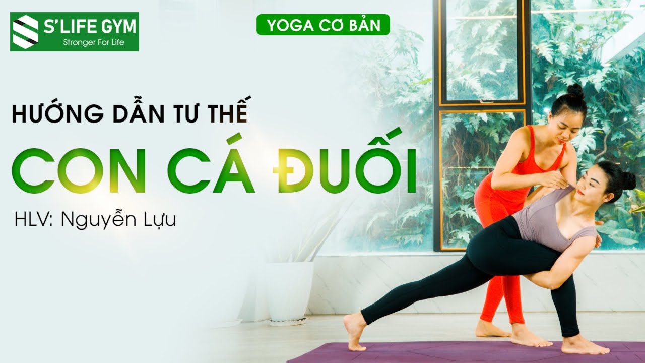 YOGA ONLINE | HƯỚNG DẪN TƯ THẾ CON CÁ ĐUỐI | S'LIFE GYM
