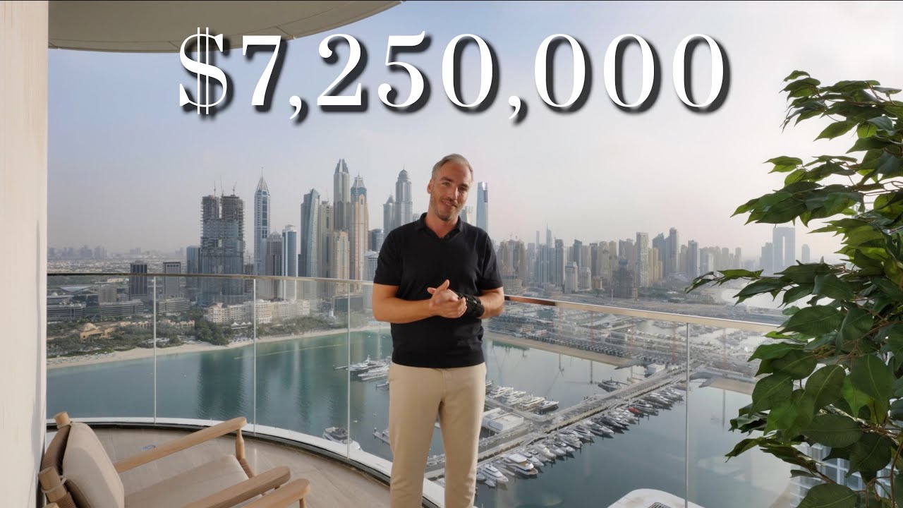 Внутри роскошного пентхауса Emaar Beachfront в Дубае стоимостью 7 250 000 долларов &mdash; эксклюзивный...