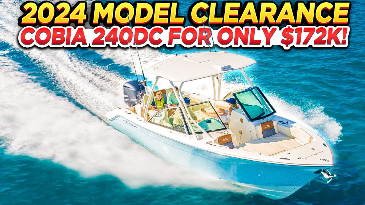 COBIA 240 Dual Console for Under $175k!!! (Full Walkthrough Video)
