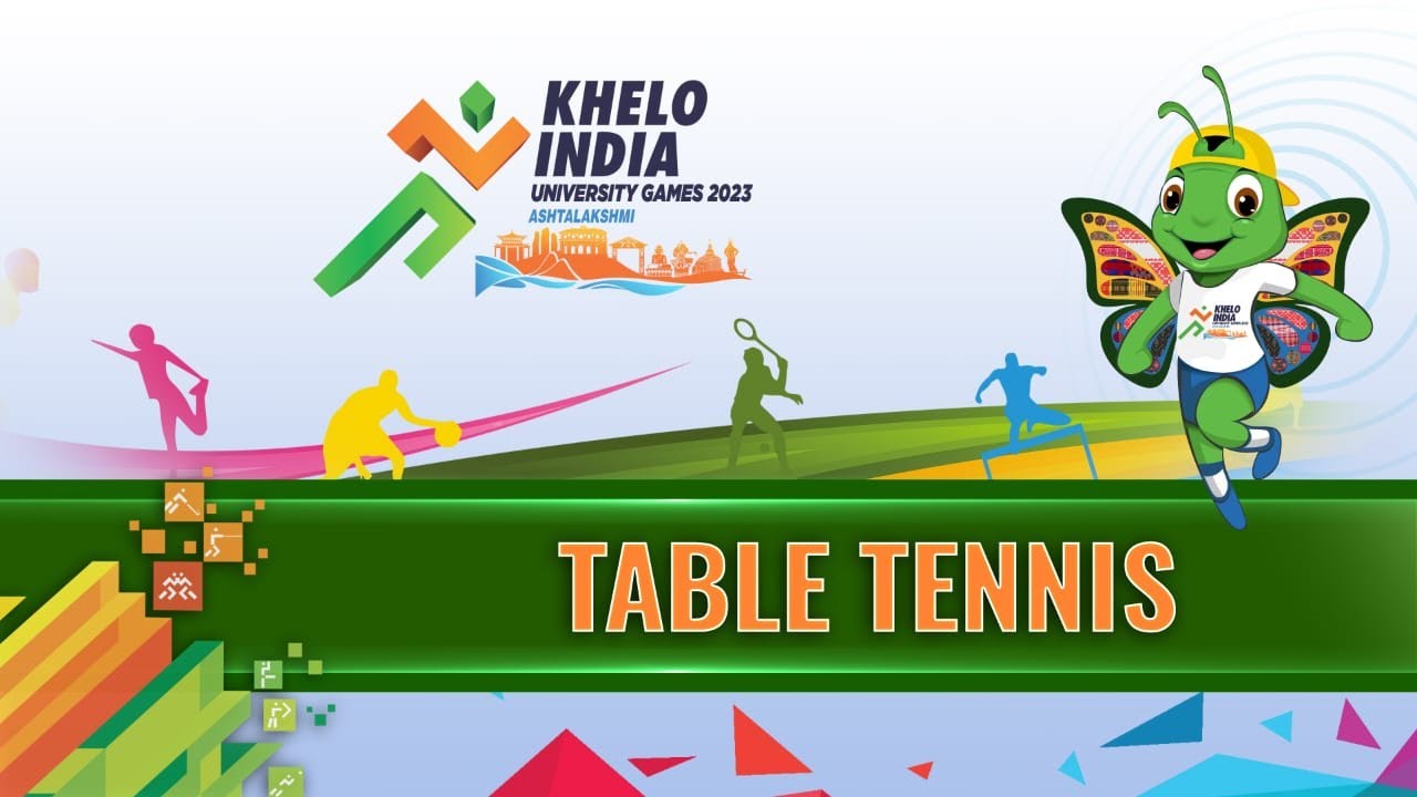 LIVE Table Tennis -  Khelo India University Games 2023 Guwahati