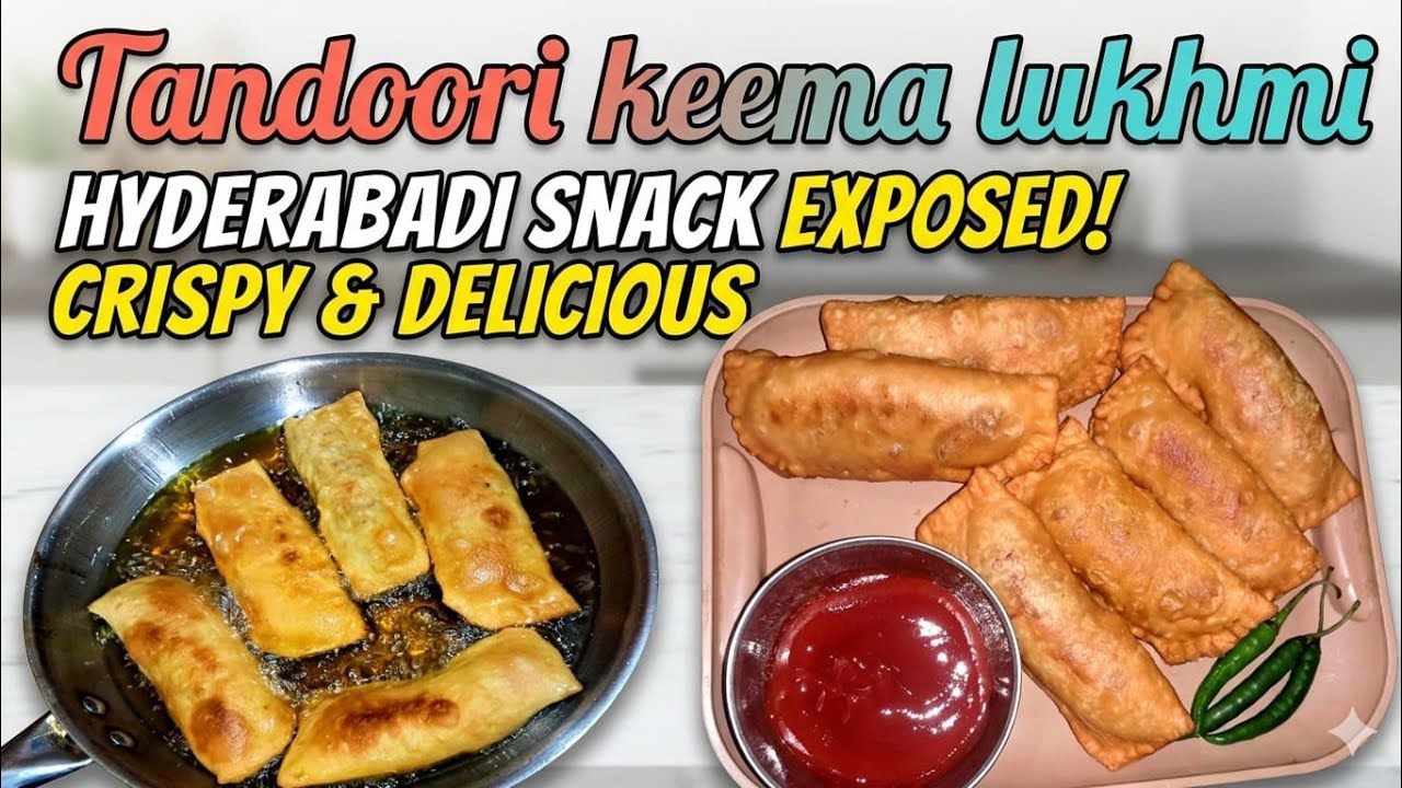 Tandoori keema lukhmi puff