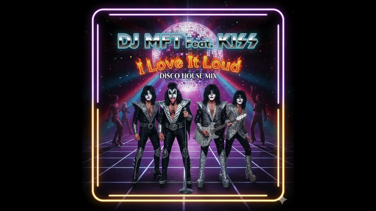 KISS  - I Love It Loud   Disco  House   ,deephouse, 80's,90's,dance music, electronic music,