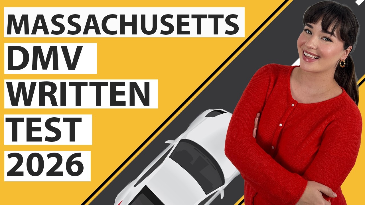 Massachusetts DMV Written Test 2026 (60 Questions with Explained Answers)