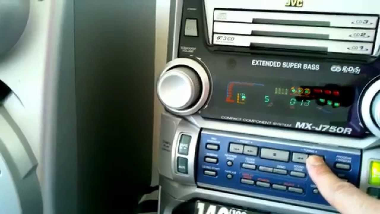 JVC MX-J750R + GT90 Speakers