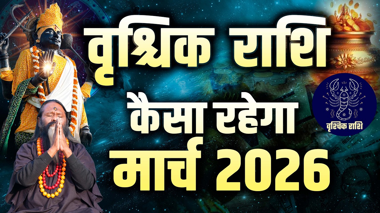 वृश्चिक राशि कैसा रहेगा मार्च 2026 || Daati Maharaj ||