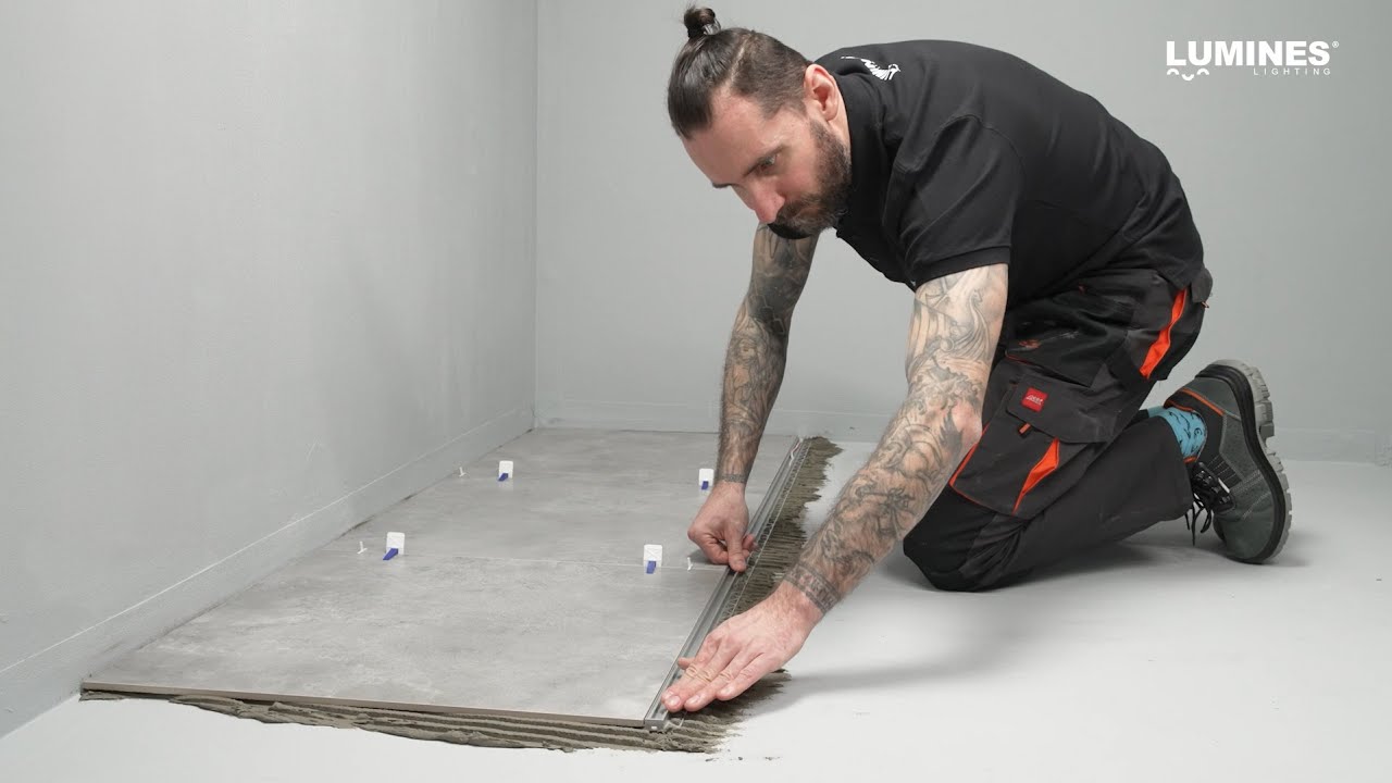 DIY Lab | LED profile for tiles | Profil LED do glazury | LUMINES Lighting