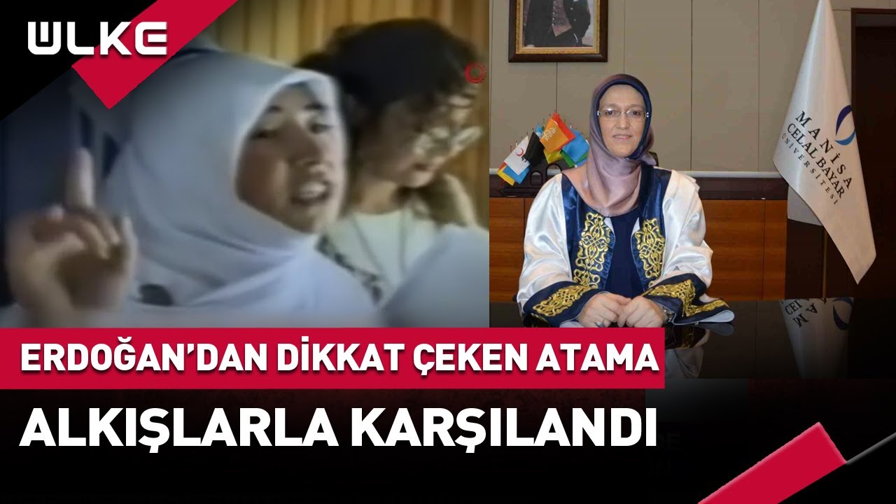 Erdoğan'dan Dikkat Çeken Atama! Alkışlarla Karşılandı