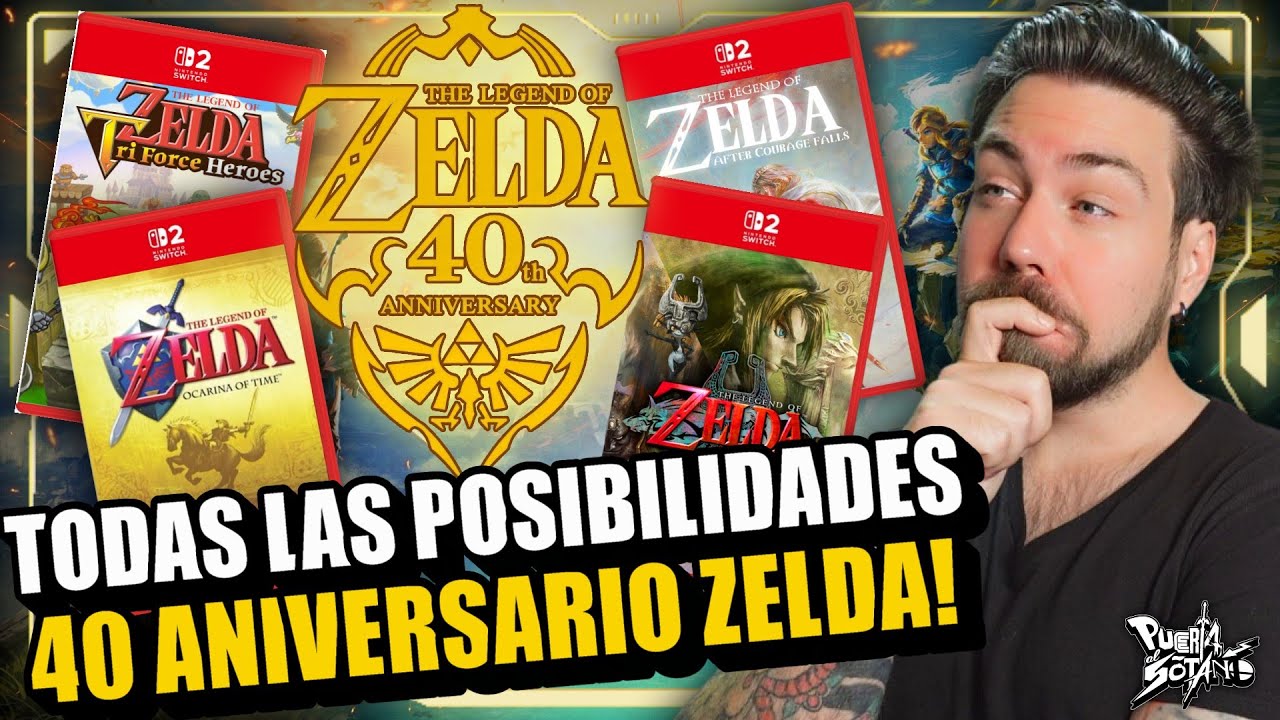 🔥TODAS LAS POSIBILIDADES del 40º ANIVERSARIO DE ZELDA en SWITCH 2! Qué esconde NINTENDO? 🤞Ocarina🤞