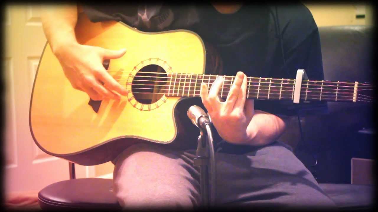 Washburn Dreadnought Guitar Sound Demo - Original song 