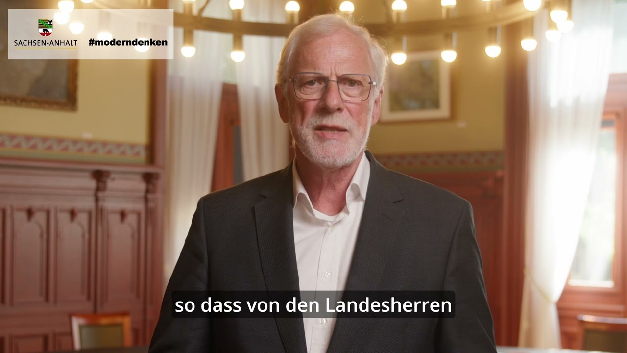 Grußworte zum AUF—TAKT durch Kulturminister Rainer Robra