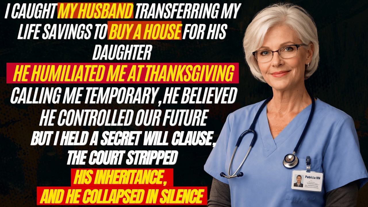 I Confronted My Husband At Thanksgiving He Called Me Selfish I Had Proof He Lost His Inheritance