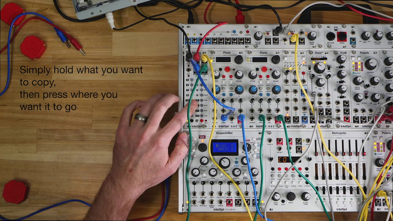 Producing and Perusing Patterns With Steppy 3U