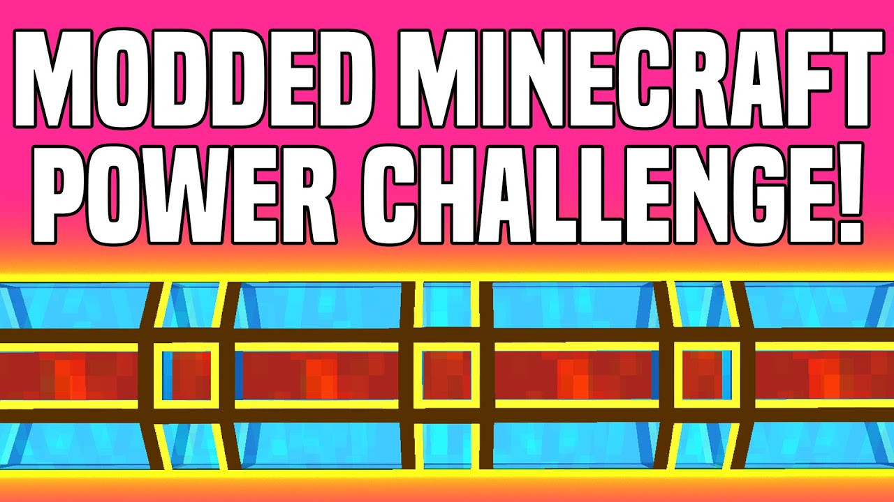 MODDED POWER CHALLENGE! | Nik & Isaac Challenges #1 [Modded Minecraft]