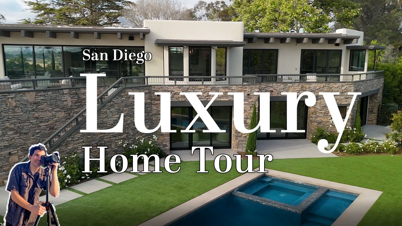 Real Estate Videographer | Luxury Home Tour in San Diego