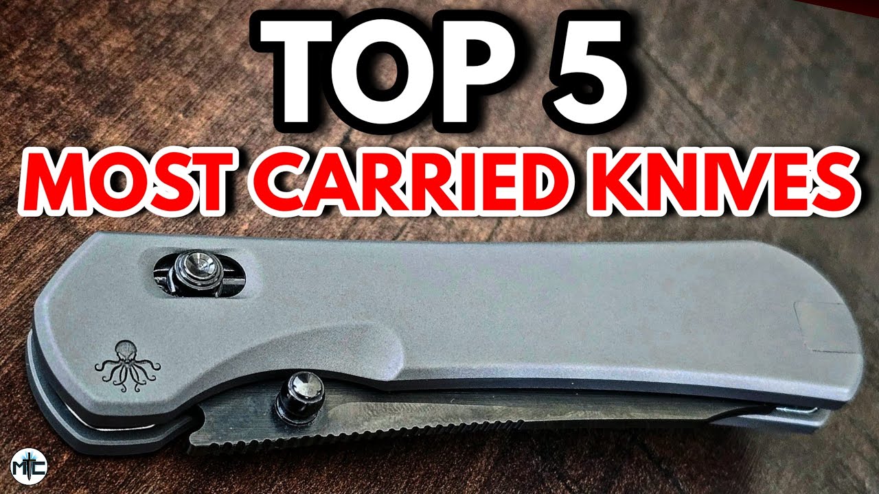 Top 5 MOST CARRIED KNIVES - June 2024