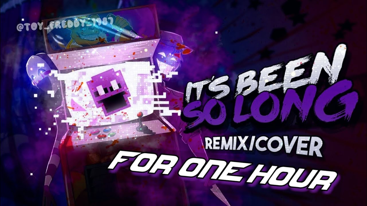 It's Been So Long (FNAF Remix/Cover For One Hour) | FNAF SONG LYRIC VIDEO BY @APAngryPiggy  |