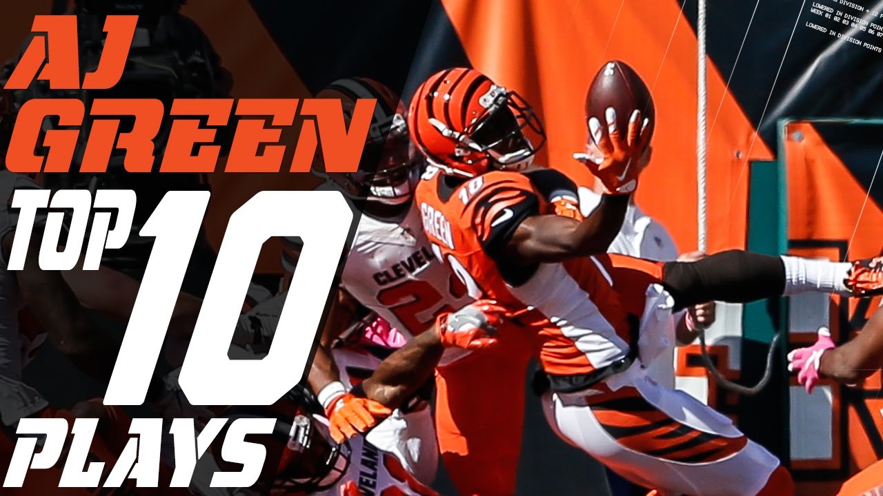 A.J. Green's Top 10 Plays of the 2016 Season | Cincinnati Bengals | NFL Highlights