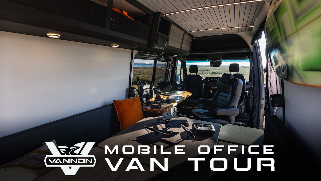 The Ultimate Sprinter Van Mobile Office & Studio!